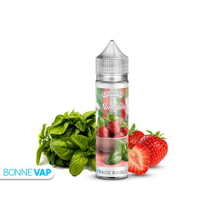 E liquide Fraise Basilic Millésime 50ml