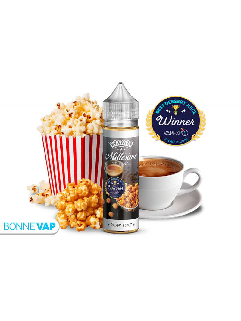 E liquide Pop Caf Millésime 50ml