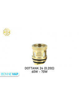 Résistance - DOTTANK 24 Dotmod - Cigarette électronique - BONNE VAP