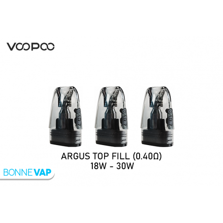 Cartouches argus Top Fill 2 Voopoo par 3