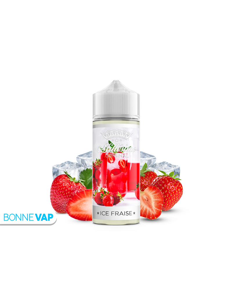 E-liquide Ice Fraise Millésime 100 ml