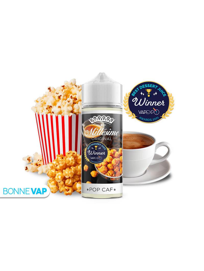 E liquide Pop Caf Millésime 100ml