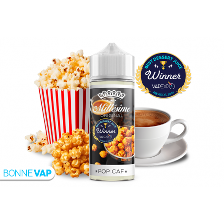 E liquide Pop Caf Millésime 100ml