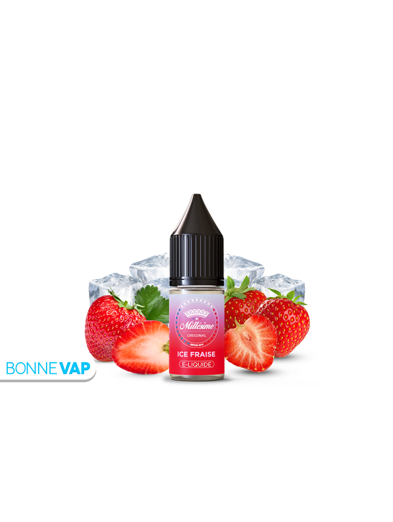 E liquide Ice Fraise Millésime 10ml