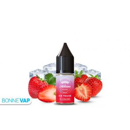 E liquide Ice Fraise Millésime 10ml