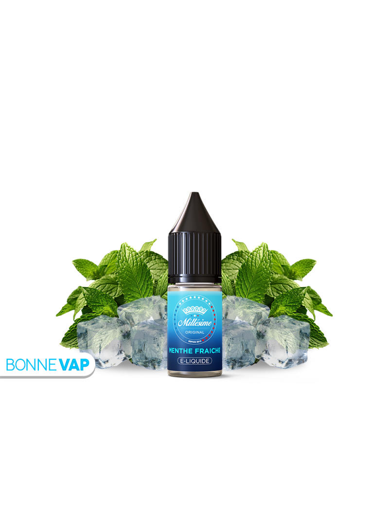 E liquide Menthe fraiche Millésime 10ml