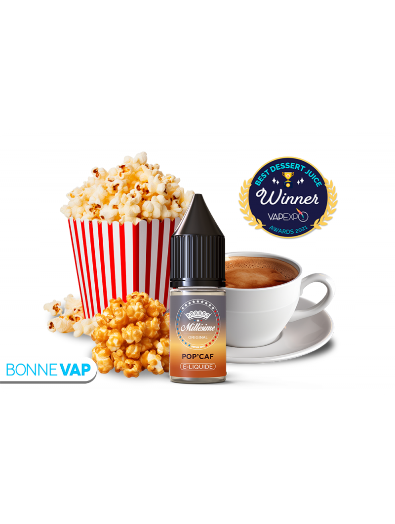 E liquide Pop Caf Millésime 10ml