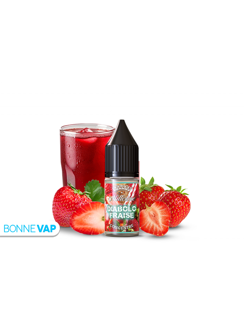 Concentré Diabolo Fraise Millésime 10ml