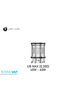 Resistance UB MAX (0.30Ω) / 40W-60W