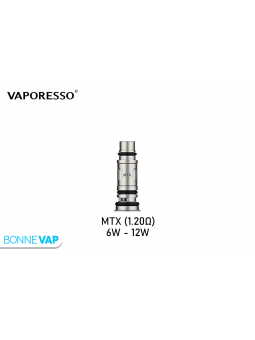 Resistance MTX (1.20Ω) / 6W-12W