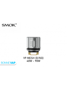 Résistance - V9 MESHED Smok - Cigarette électronique - BONNE VAP