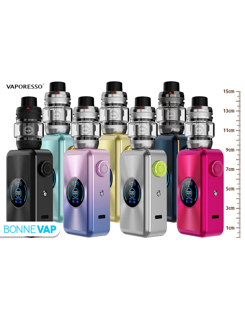 Kit cigarette électronique Gen Max de Vaporesso tous coloris