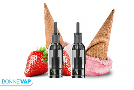 Cartouche Wenax M1 Ice cream fraise Geekvape par 2