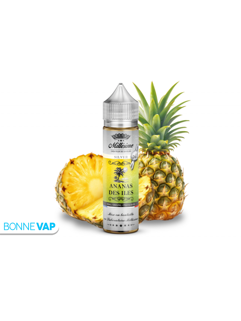 E liquide Ananas des îles Millésime 50ml