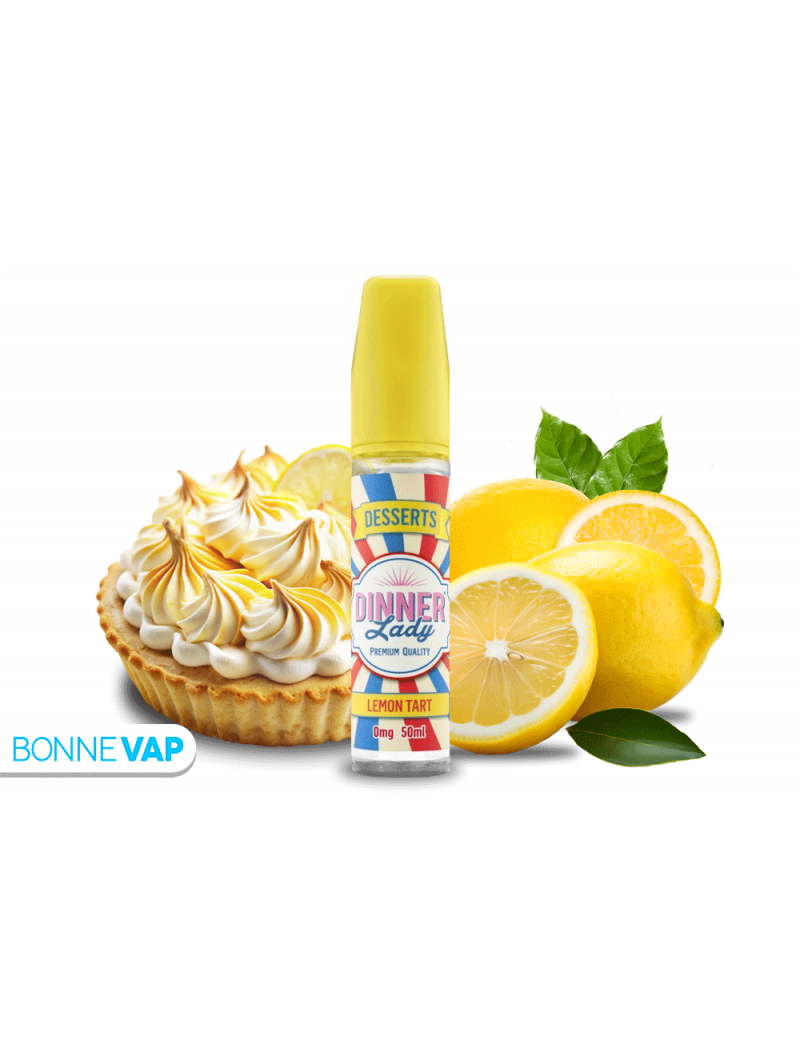 E liquide Lemon Tart Dinner Lady 50ml