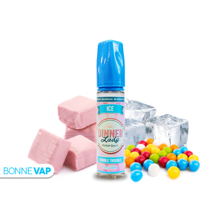 E liquide Bubble Trouble Ice Dinner Lady 50ml