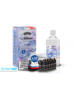 PACK DIY 6MG 1L MILLESIME 50/50