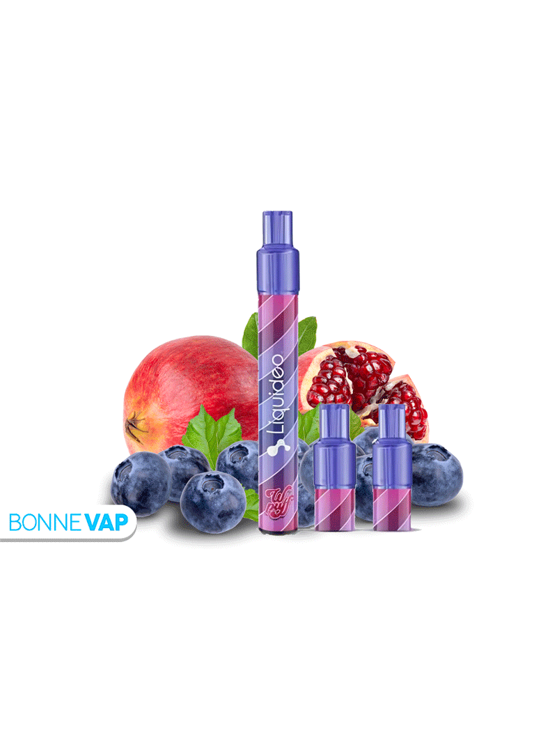 Wpuff 2.0 Liquideo saveur Myrtille Grenade