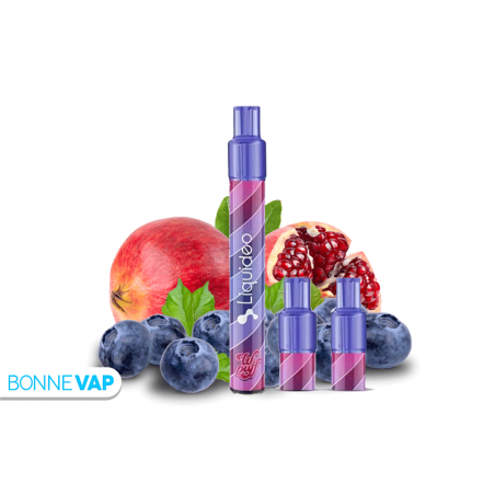 Wpuff 2.0 Liquideo saveur Myrtille Grenade
