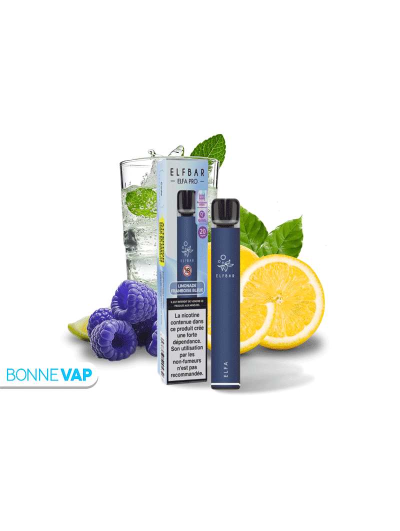Kit ELFA PRO Limonade Framboise Bleue | ELFBAR