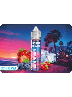 E liquide South Beach de la gamme MIAMI VAPES de chez Millésime en 50ml