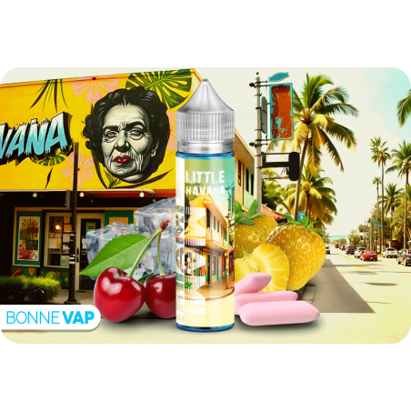 E liquide Little Havana de la gamme MIAMI VAPES de chez Millésime en 50ml