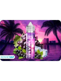 E liquide Purple Havana de la gamme MIAMI VAPES de chez Millésime en 50ml