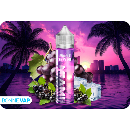 E liquide Purple Havana de la gamme MIAMI VAPES de chez Millésime en 50ml