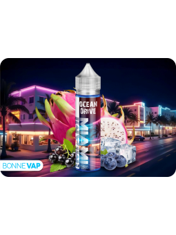 E liquide Ocean Drive de la gamme MIAMI VAPES de chez Millésime en 50ml