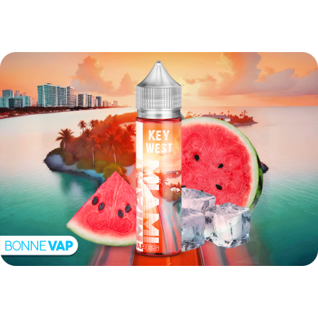 E liquide Key West de la gamme MIAMI VAPES de chez Millésime en 50ml