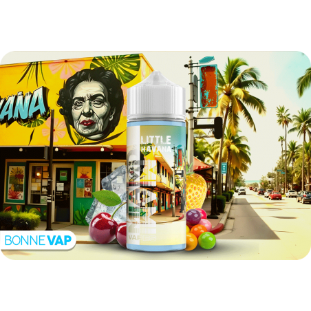 E liquide Little Havana de la gamme MIAMI VAPES de chez Millésime en 100ml