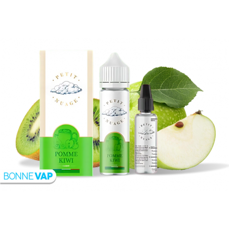 E-liquide Pomme Kiwi de chez petit nuage en 60ml