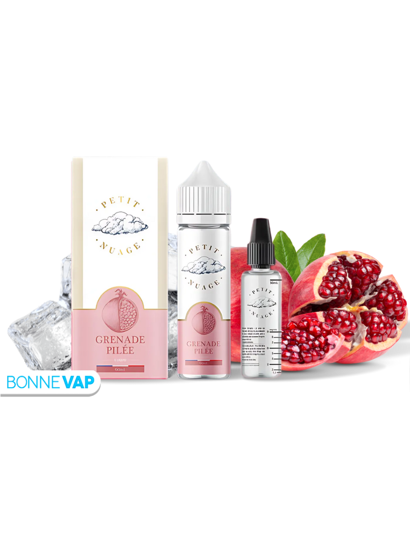 E-liquide grenade pilée de chez petit nuage en 60ml