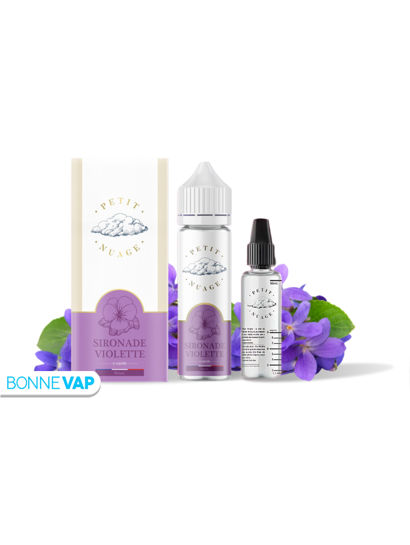 E-liquide Sironade violette de chez petit nuage en 60ml