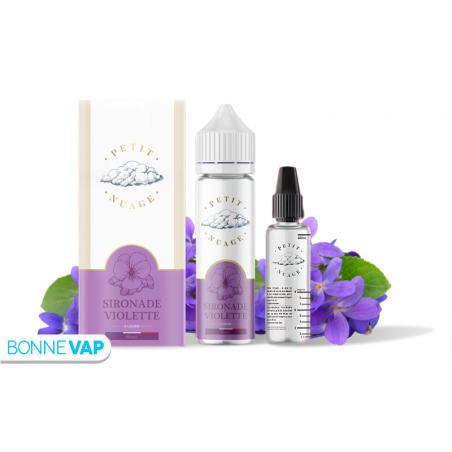 E-liquide Sironade violette de chez petit nuage en 60ml