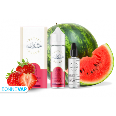 E-liquide Pastèque fraise de chez petit nuage en 60ml