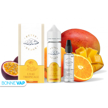 E-liquide L'Eau Tropical de chez petit nuage en 60ml