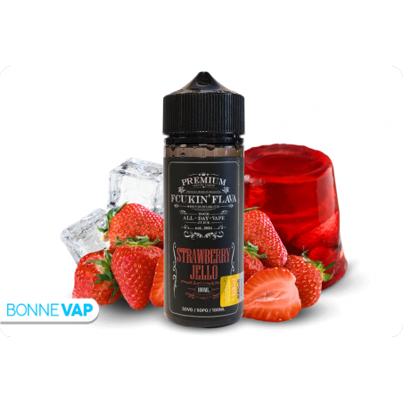 E-liquide strawberry jello de fuckin flava en 100ml