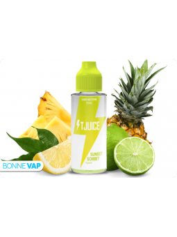 E-liquide Sunset Sorbet de chez T-juice en 100ml.