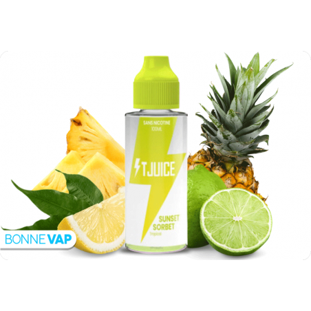 E-liquide Sunset Sorbet de chez T-juice en 100ml.
