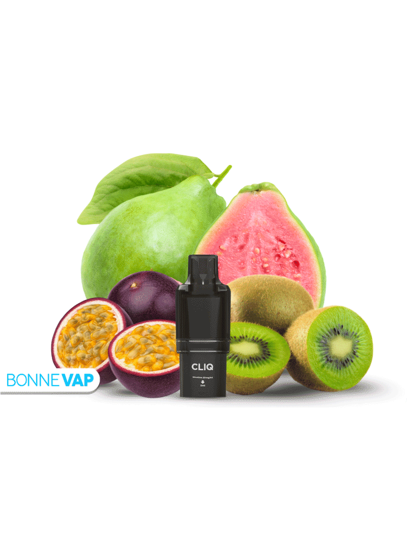 Cartouche Kiwi Passion Goyave - CLIQ AVM
