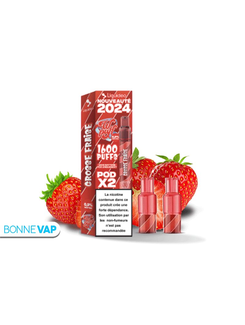 Cartouches Grosse Fraise - WPUFF 2.0