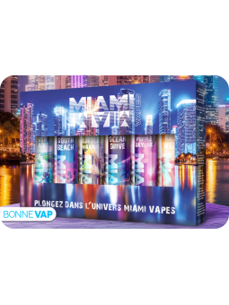 Pack découverte Miami Vapes en 50ml