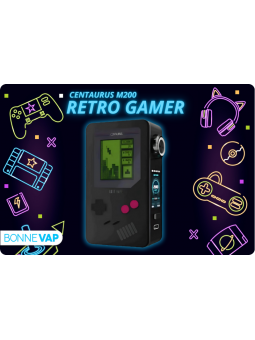 Box Centaurus M200 Retro Gamer Black de chez LOST VAPE