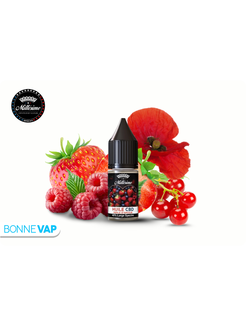 Huile CBD 40% Perle D'amour MILLESIME