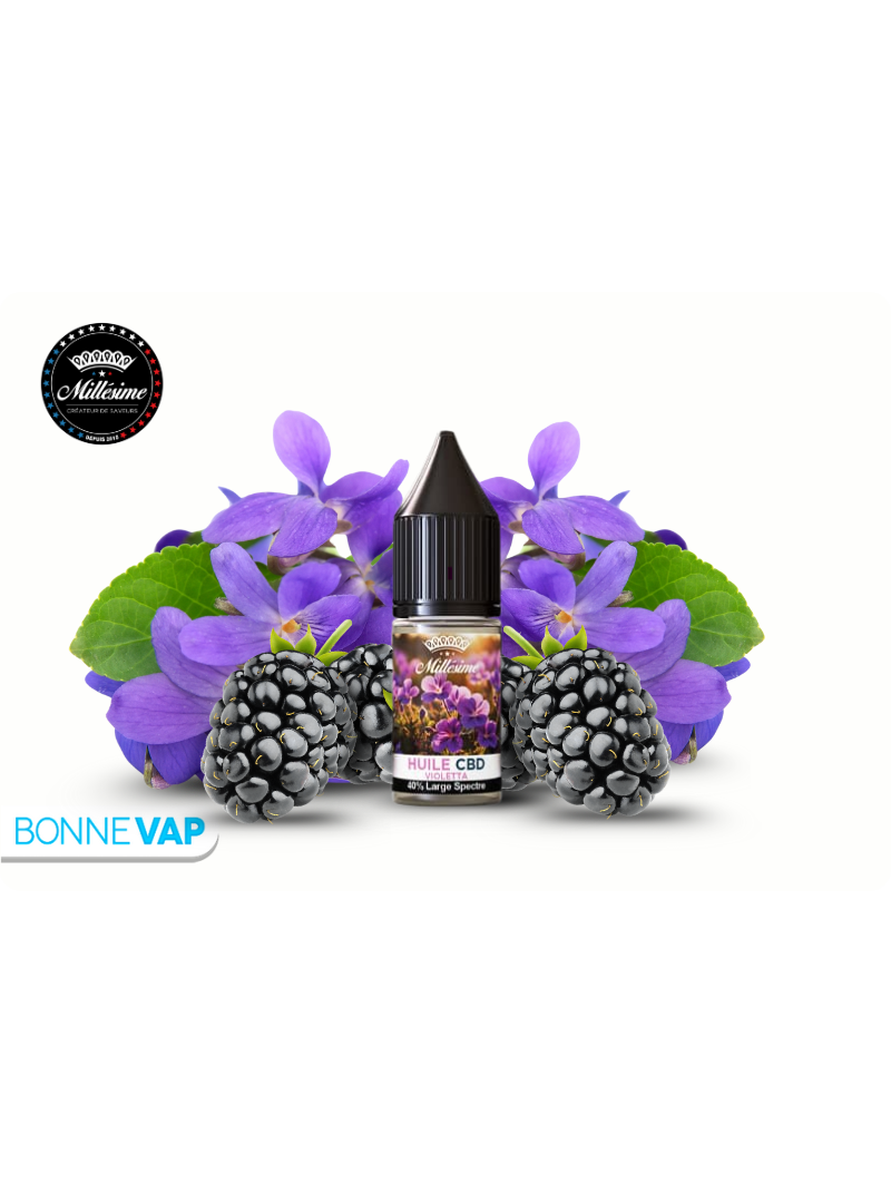 Huile CBD 40% Violetta Millésime