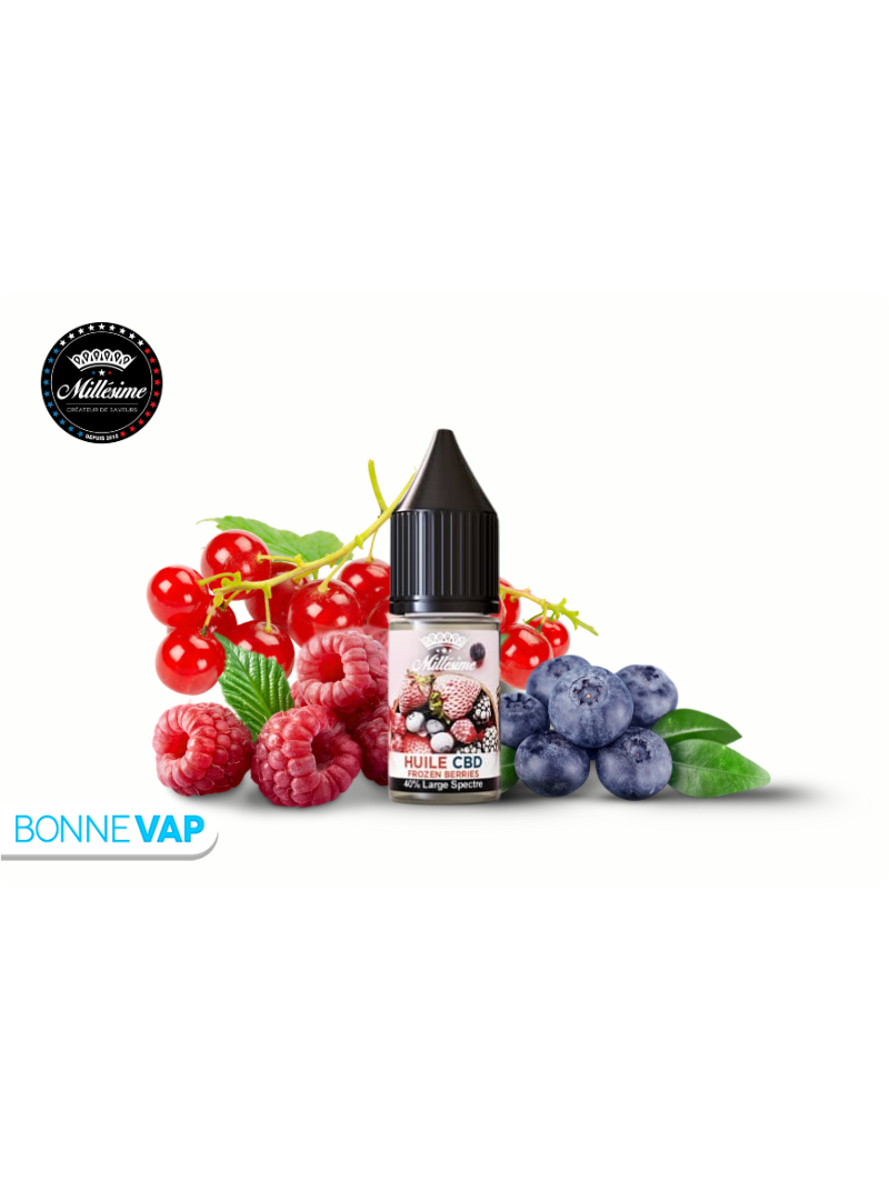 Huile CBD 40% Frozen Berries MILLESIME