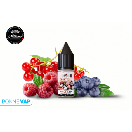 Huile CBD 40% Frozen Berries MILLESIME Huile CBD 40% Frozen Berries MILLESIME