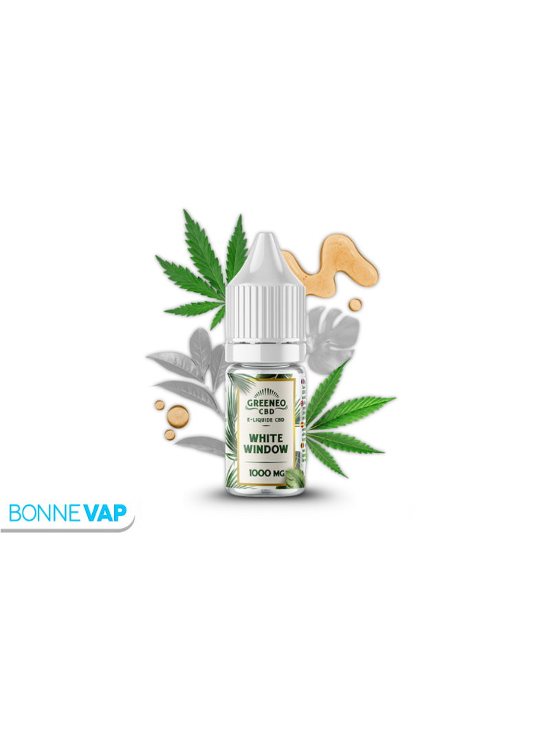 E liquide CBD White Window Greeneo