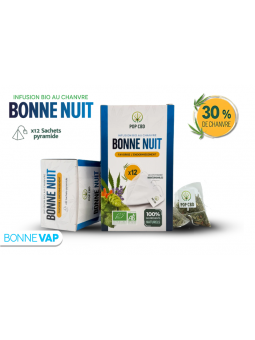 INFUSION CBD : BONNE NUIT...